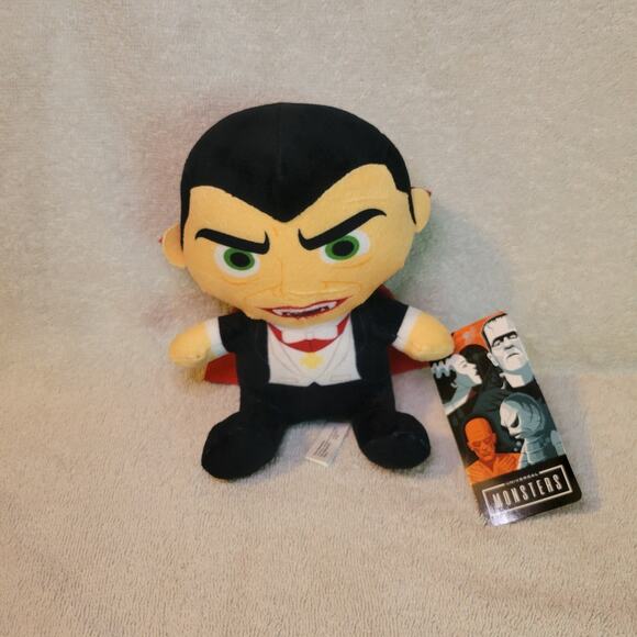 Count Dracula Horror Universal Studios Monsters Stuffed Plush 7” Halloween NWT - Picture 1 of 6